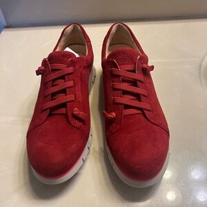 NWOT Samuel Hubbard comfort leather slip on sneakers made in Portugal size 8.5